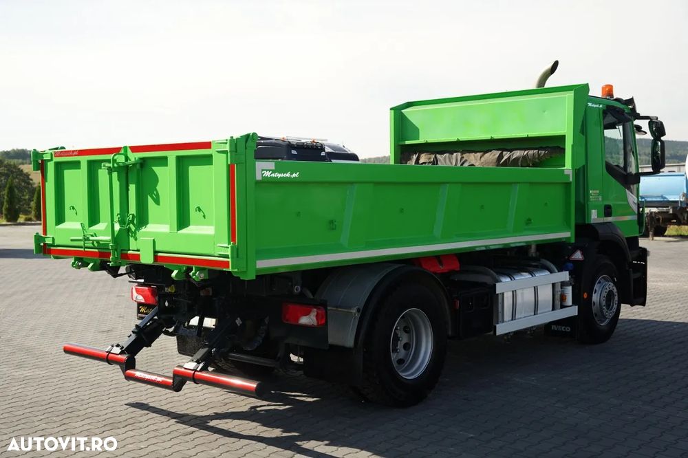 Iveco STRALIS 360 / 4x2 / BASCULANTĂ - 4,9 M / OBLON SPATE HIDRAULIC / ANVELOPE NOI (PROFIL 100%) / EURO 6 - 17