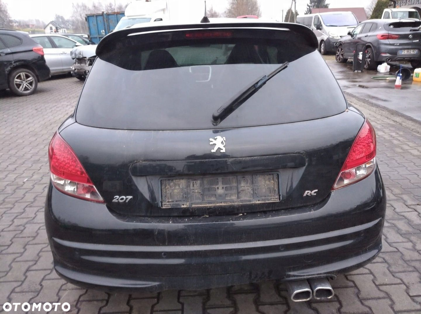 PEUGEOT 207 RC GT 3D SPORT 06- KLAPA BAGAŻNIKA TYŁ TYLNA EXLD - 2