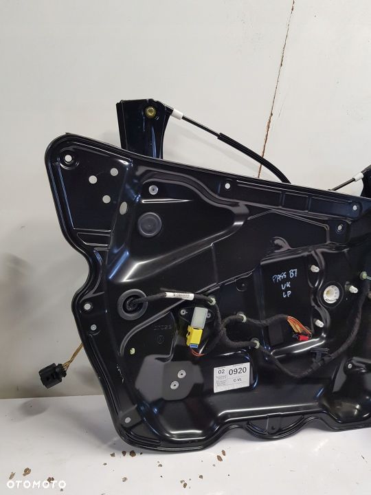 mechanizm szyby lewy przód VW Passat B7 - 2