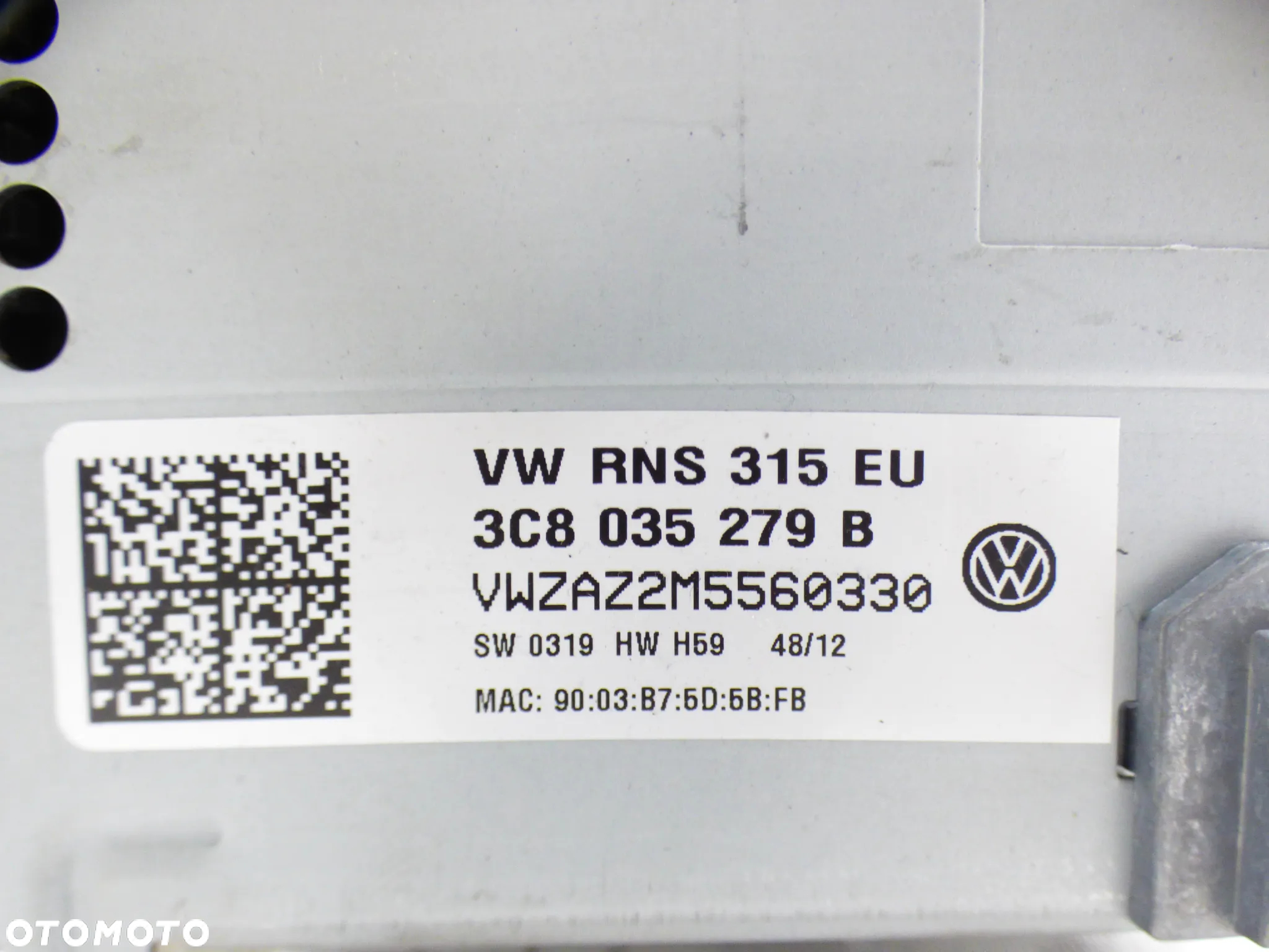 VW PASSAT B7 RADIO ODTWARZACZ CD MP3 3C8035279B GORLICE - 4