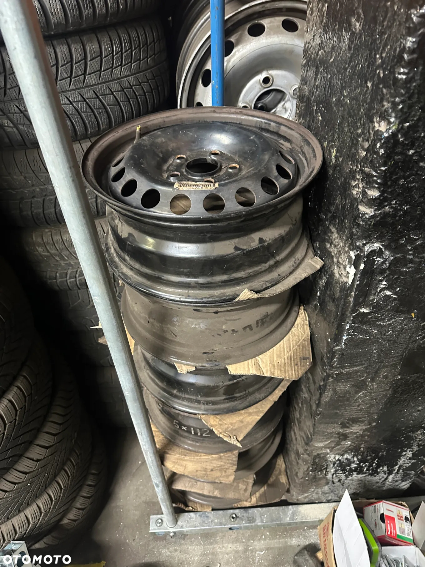4× Felga stalowa VAG 6.0" x 15" 5x112 ET47 - 2