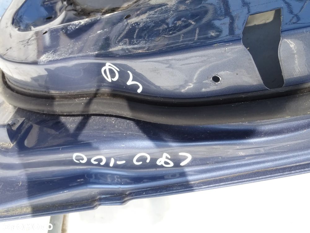 DRZWI PRAWE PRZÓD PRZEDNIE BMW E46 SEDAN KOMBI STAHLBLAU PIERWSZY LAKIER F-VAT - 11