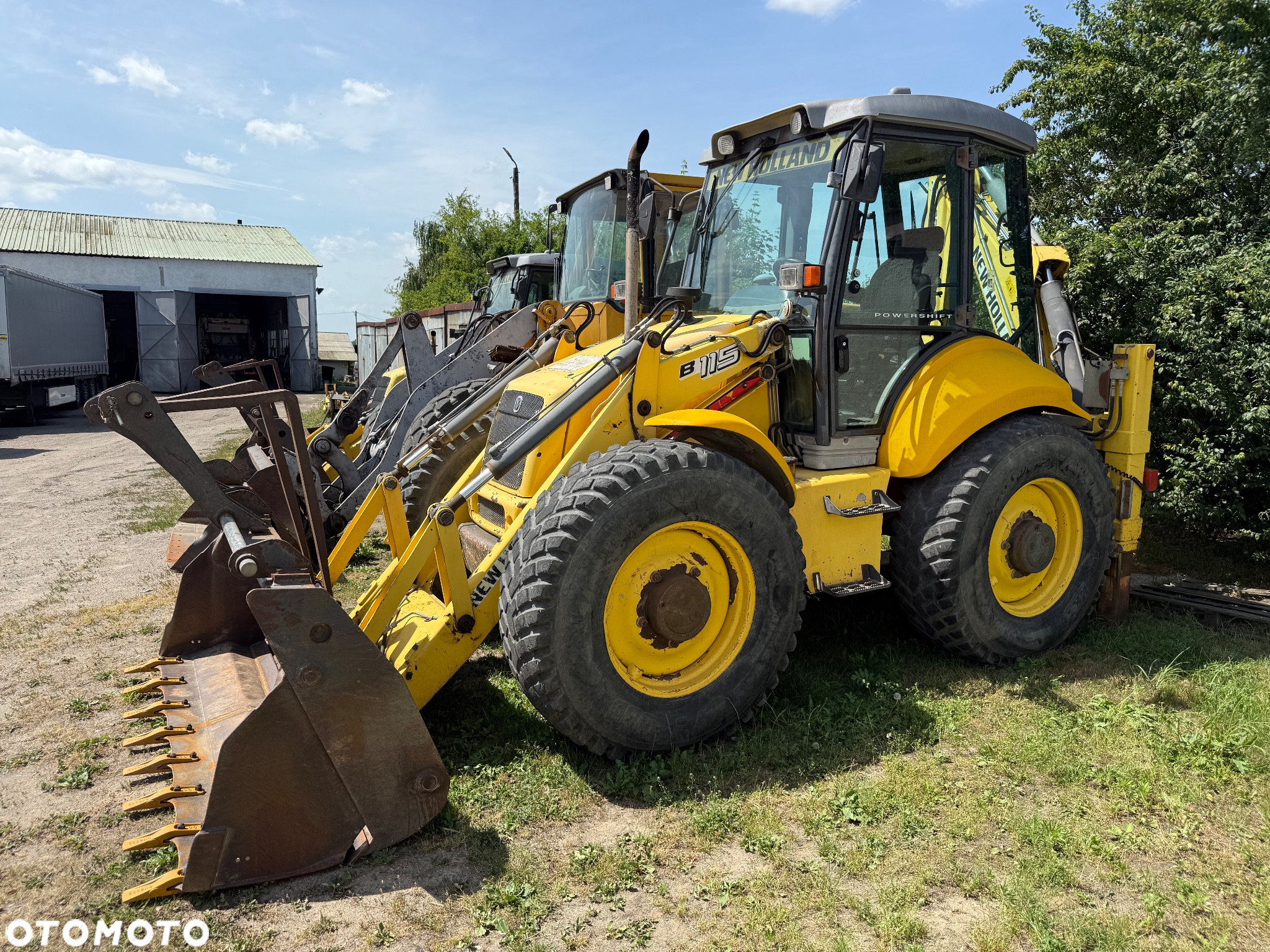 New Holland B115 7800 MTH Umowa Kupna jak jcb 4cx - 2