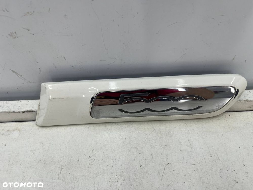 Listwa Fiat 500 2007r.- lewa nakładka błotnika tylnego lewy tył 735431949 - 2