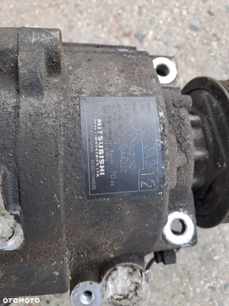 Mitsubishi Lancer VIII kompresor klimatyzacji QS90 7813A2  AKS200A402C - 8