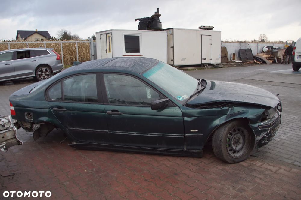 Auto na części - BMW E46 1.9 118 KM M43B19 7505600 386 1998R Silnik Skrzynia Drzwi Błotnik Klapa Zderzak Lampa Lusterko Szyba Deska Kokpit Sterownik Moduł Czujnik Licznik Kierownica Panel - 2