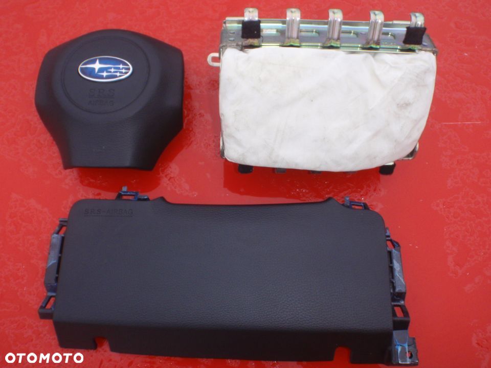 SUBARU XV IMPREZA STI FORESTER LEVORG DESKA KONSOLA KOKPIT PULPIT PÓŁKA PARAPET AIRBAG PODUSZKI PASY - 6