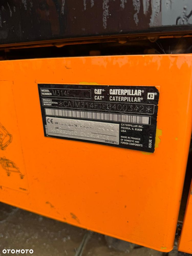 Caterpillar Cat M314F Rototil z Niemiec - 7
