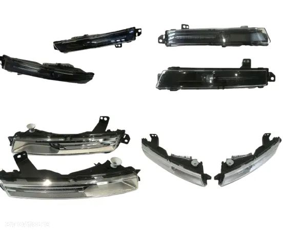 JAGUAR F-PACE X761 E-PACE X540 LIFT RANGE ROVER VELAR L560 VOGUE L405 SPORT L494 LIFT HALOGENY LED DRL PRZECIWMGIENE PRZECIWMGIELNA LEWA PRAWA Z I BEZ PRZETWORNICY NOWY ORYGINAŁ - 1