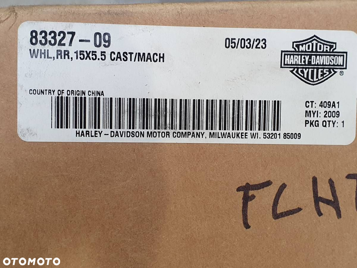 FELGA FELGI KOMPLET 15X5.5 HARLEY DAVIDSON TRIKE FLHTCUTG 83327-09 PARA - 8
