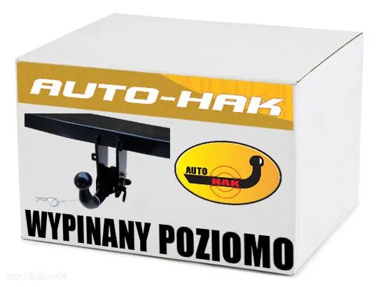 NOWY HAK HOLOWNICZY WYPINANY HORYZONTALNIE ZA POMOCĄ DŹWIFNI+WIĄZKA7PIN NISSAN NOTE od 2006 do 2013 - 10