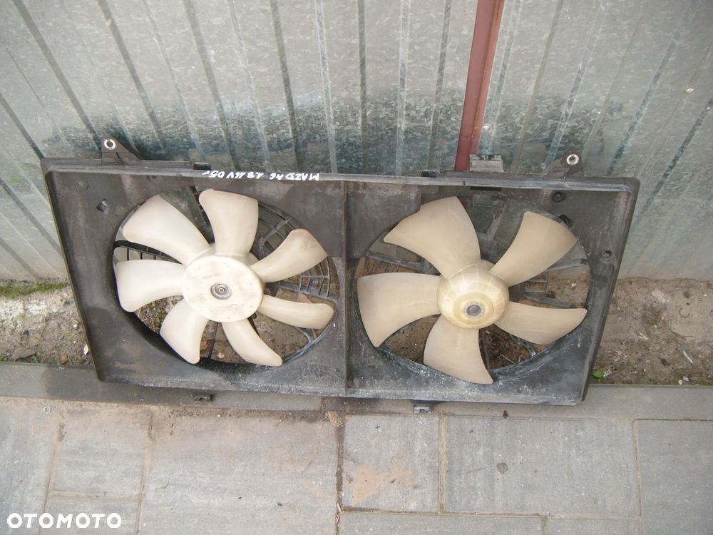 mazda 6 gg 04r 1.8 16v komplet wentylatorów chłodnic - 2
