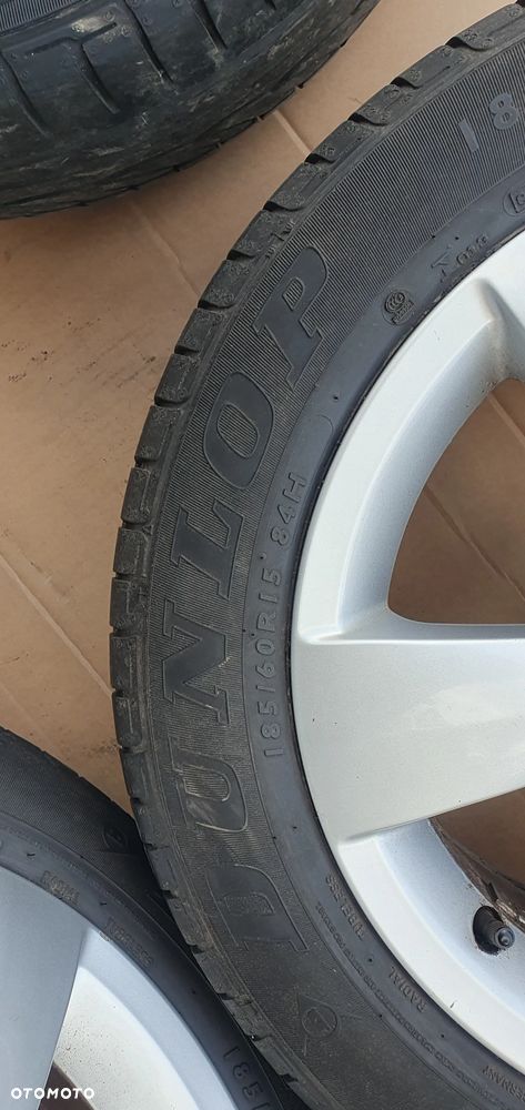 Alufelgi alusy z oponami 5x100 185/60 R15 Skoda Rapid 5JA601025 - 12