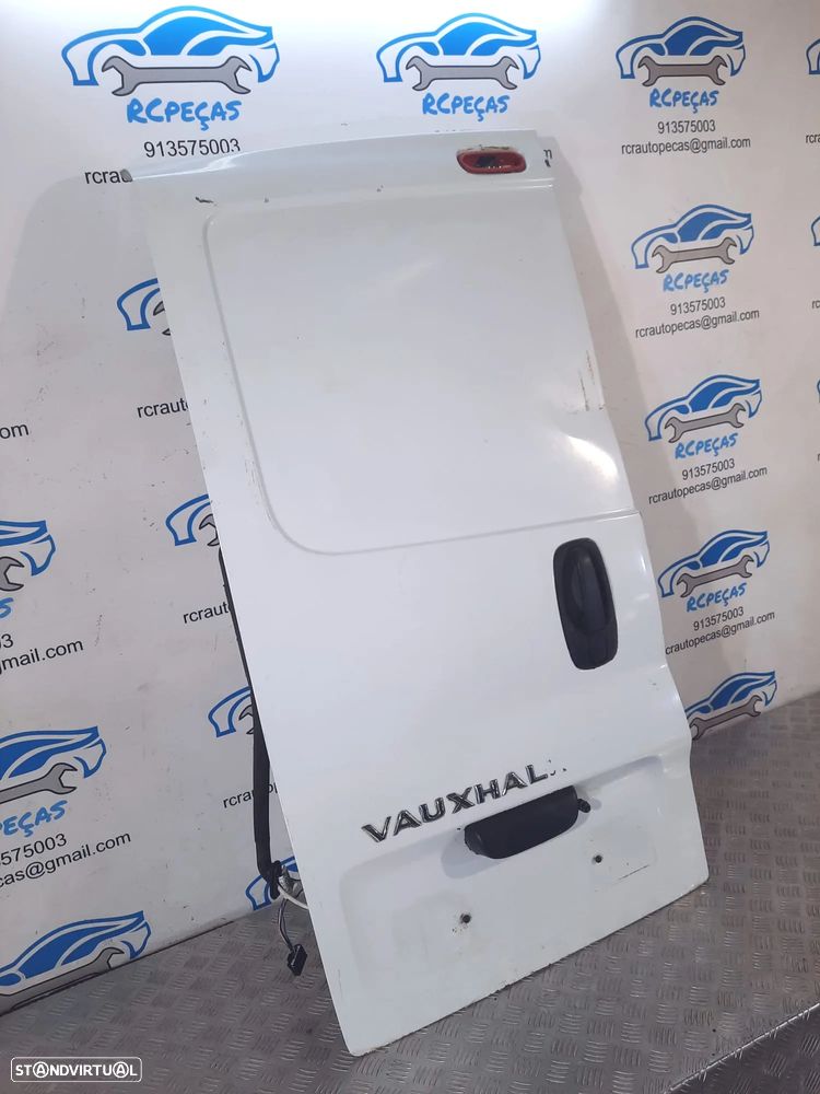 PORTA TAMPA MALA OPEL VAUXHAL VIVARO RENAULT TRAFIC NISSAN PRIMASTAR PUXADOR FECHO 3°STOP - 7