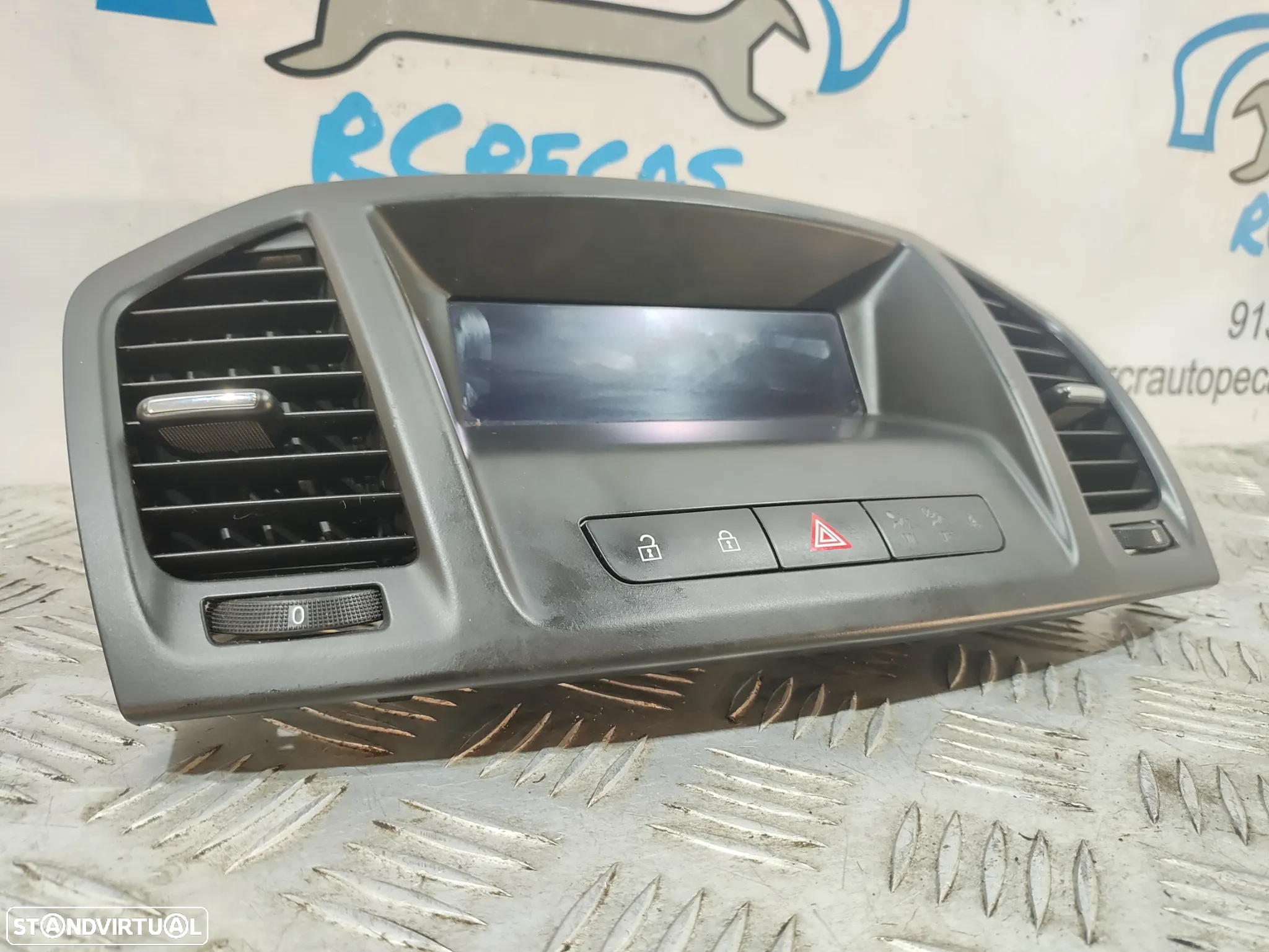 DISPLAY ECRA RADIO MULTIMEDIA MULTIFUNÇÕES OPEL INSIGNIA A G09 12844841G A2C53363871 - 3