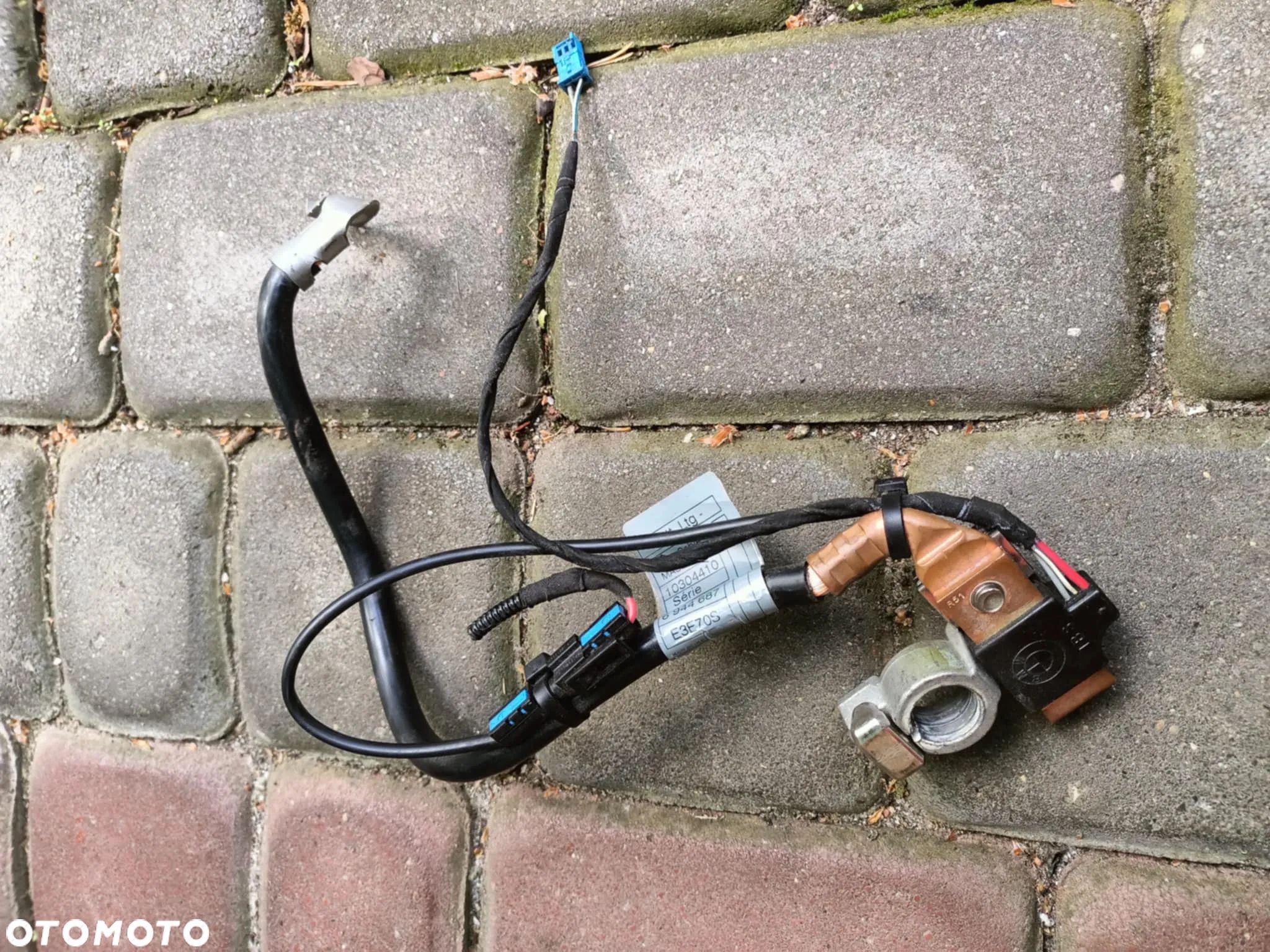 Klema minusowa IBS BMW E60 E61 6944687 6928989 - 1
