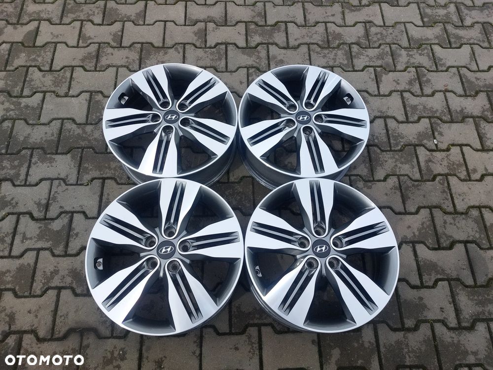 HYUNDAI IX35 FELGI ALUMINIOWE R18 6.5J ET51 5X114.3 ORYGINAŁ JAK NOWE! - 1