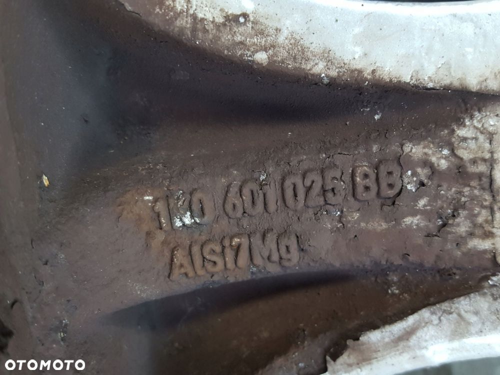 VW GOLF 5 V GOLF 6 GTI FELGA ALUMINIOWA 17 5X112 1K0601025BB - 5