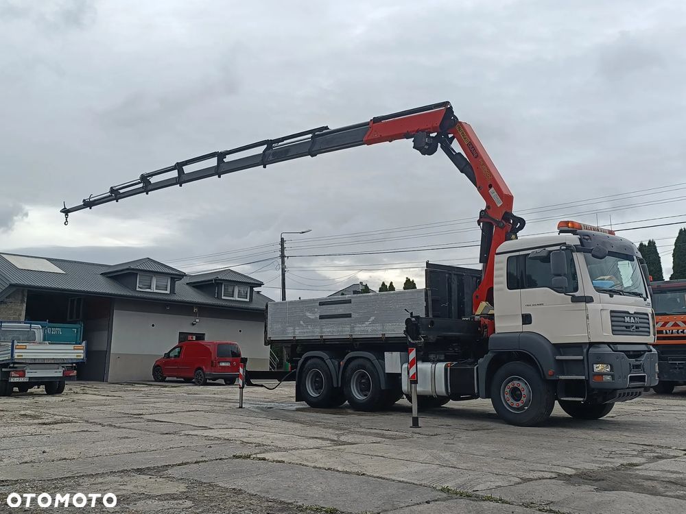 MAN TGA 33.480 6x4 Palfinger PK29002 Ciągnik + Kiper - 2
