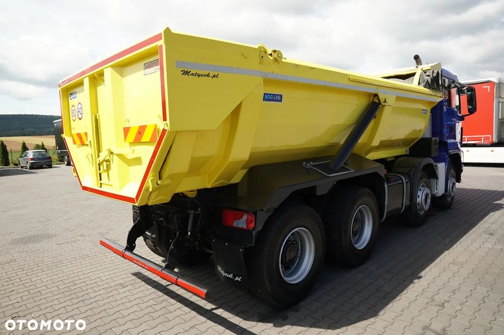 MAN TGS 35.460 / 8x4 / WYWROTKA TYLNOZSYPOWA / HYDROKLAPA / NAVI / AUTOMAT - 20