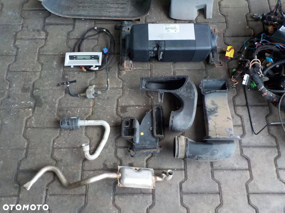 VW T5 T6 OGRZEWANIE POSTOJOWE WEBASTO SUCHE KOMPLET - 2