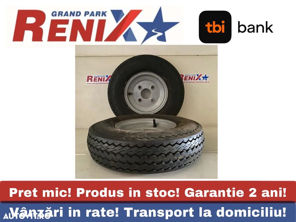 Roata de rezerva pentru remorca 4.8/4.00-8 - 1