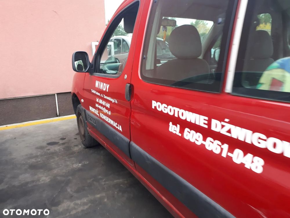 CITROEN BERLINGO I LIFT 02-10 ZAMEK DRZWI PRZÓD TYŁ PRAWY LEWY KJFB - 16