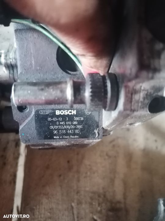 pompa inalta presiune ford focus 2, citroen, peugeot, volvo 1.6 hdi 0445010089 9651844380 - 4