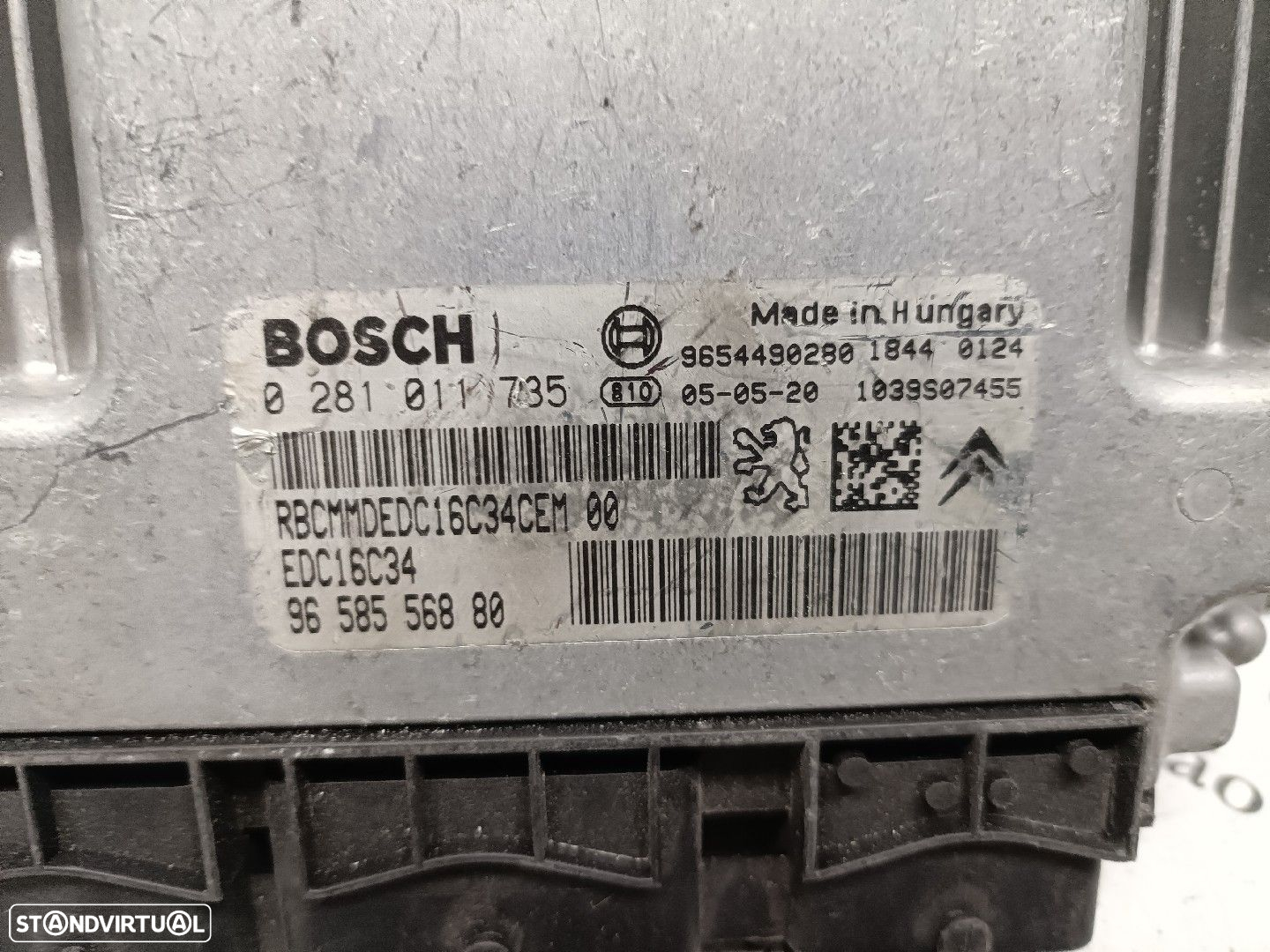 Centralina Motor Citroën C3 I (Fc_, Fn_) - 3
