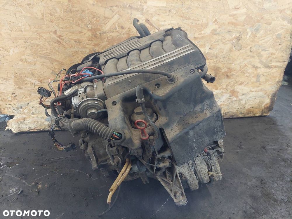 SILNIK DIESEL + POMPA WTRYSKI TURBO BMW E46 320D 2.0 D 136KM M47D20 204D1 - 2