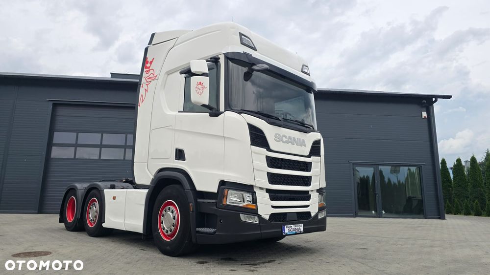 Scania Scania R500 bez EGR 6x2 pusher retarder full air 2 zbiorniki super stan świeży import! - 1