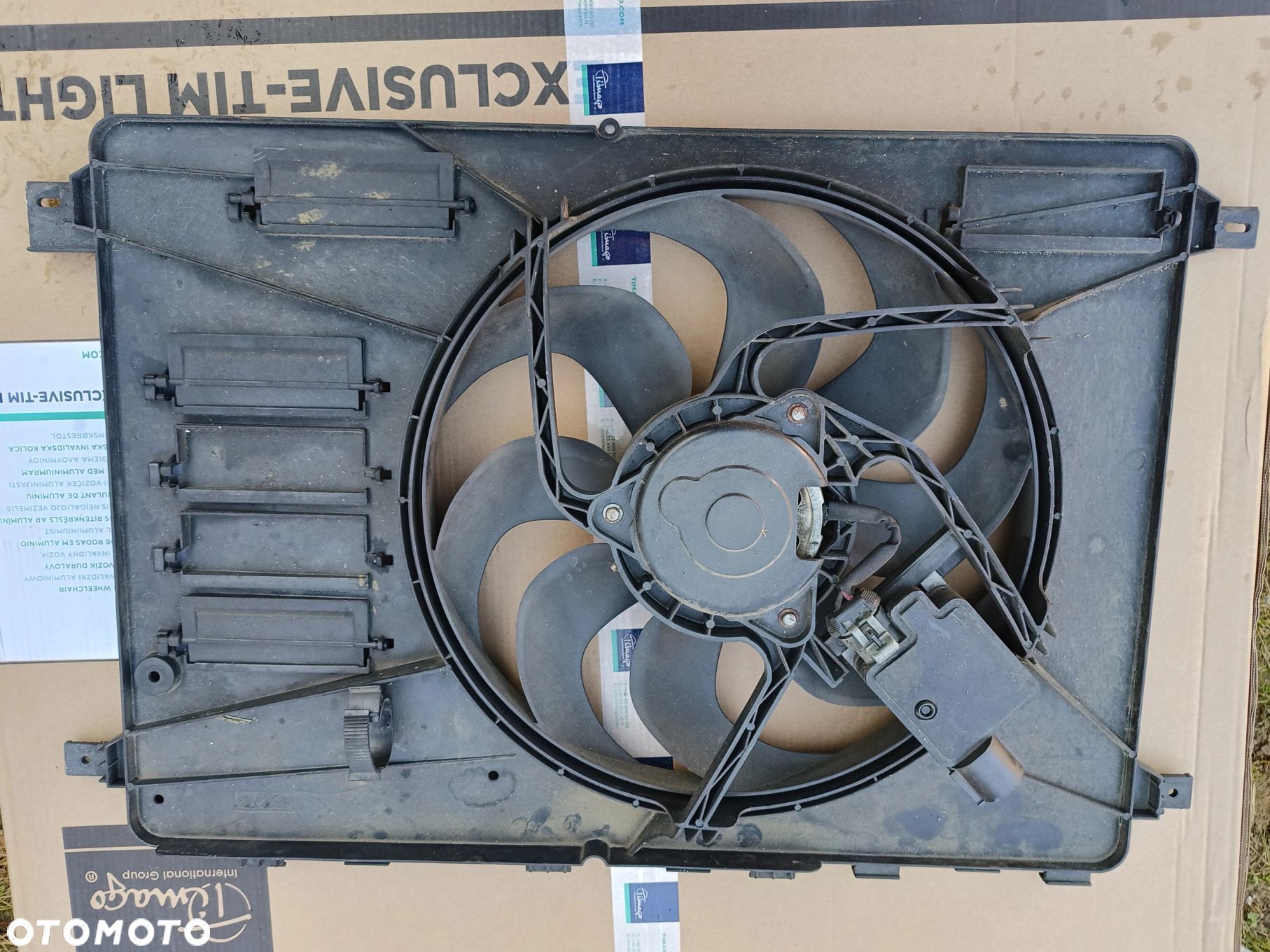 Mondeo MK4 wentylator chłodnicy moduł 1,8TDCI S MAX C MAX Ford - 1