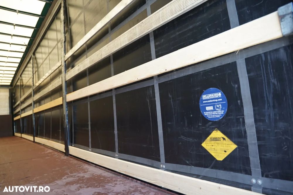 Schmitz Cargobull CORTINĂ / MEGA / PLATFORMĂ JOSĂ / ACOPERIȘ RIDICAT / AXĂ RIDICATĂ - 19