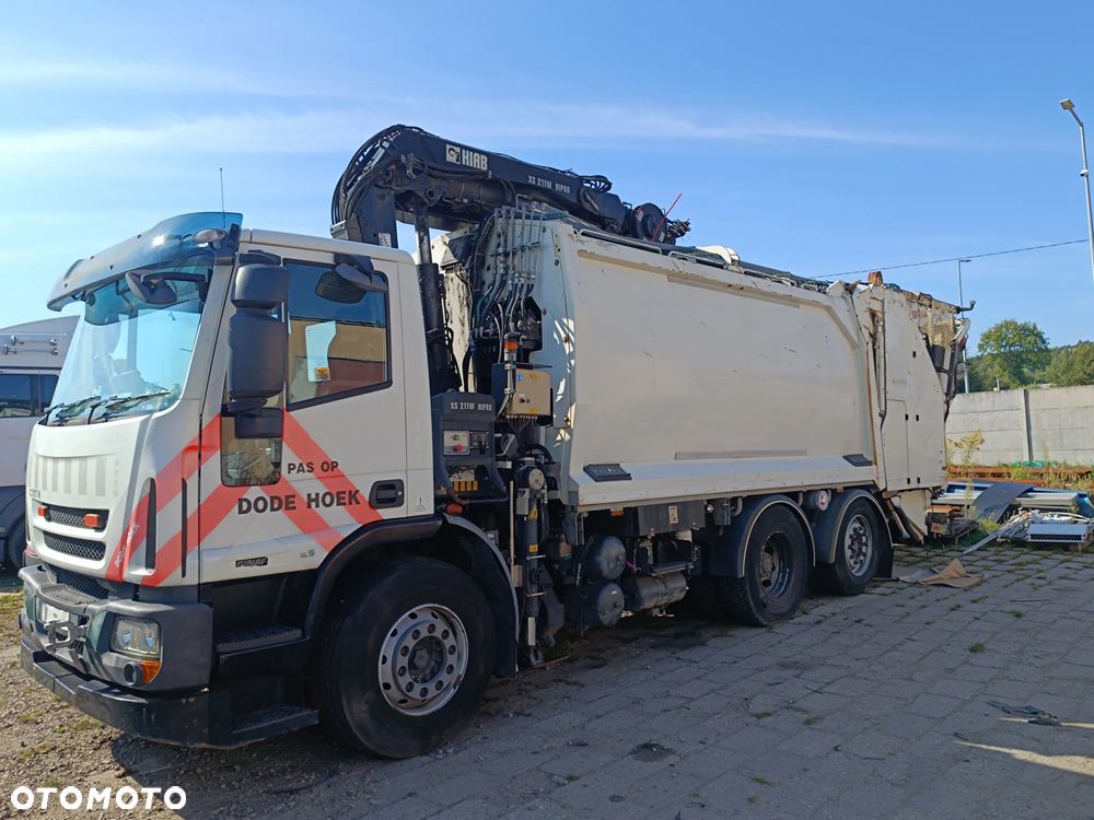 Iveco Eurocargo | Ginaf C 3127N | Śmieciarka | HDS HIAB XS 211 HiPro - 4