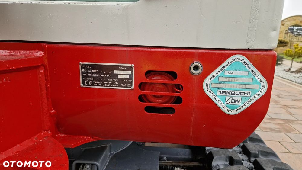 Takeuchi TB018 TB 018 TB 18 - 27