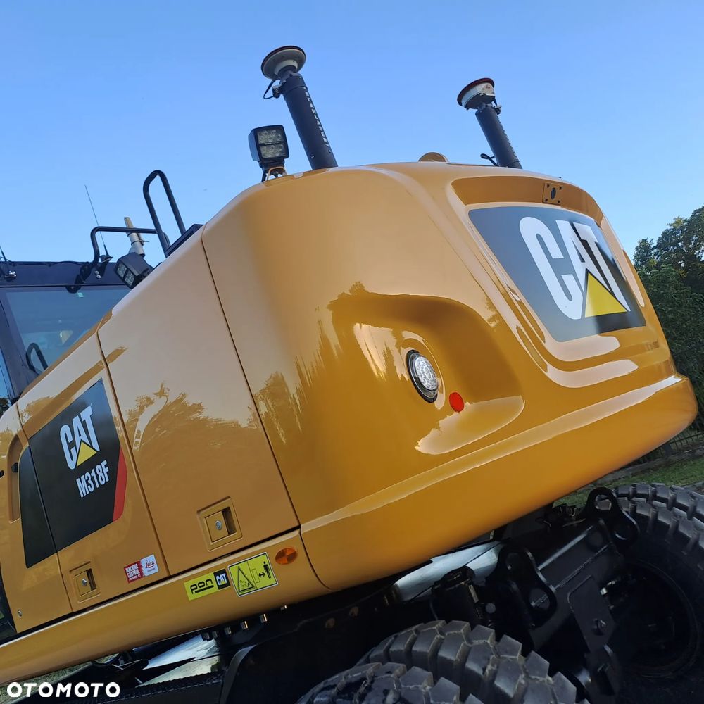 Caterpillar KOPARKA KOŁOWA M 318F ROTOTILT ENGCON / LEICA / NOWE OPONY FULL OPCJA !! 17,6.T - 14
