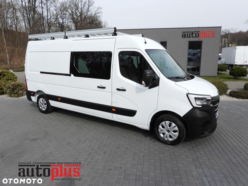 Renault MASTER FURGON BRYGADÓWKA 7 MIEJSC TEMPOMAT NAWIGACJA LEDY KLIMATYZACJA  180KM