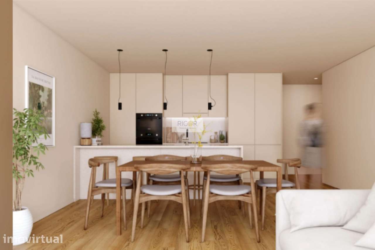 Apartamento T1 com jardim de a 300mts da praia de Matosinhos - Grande imagem: 5/15