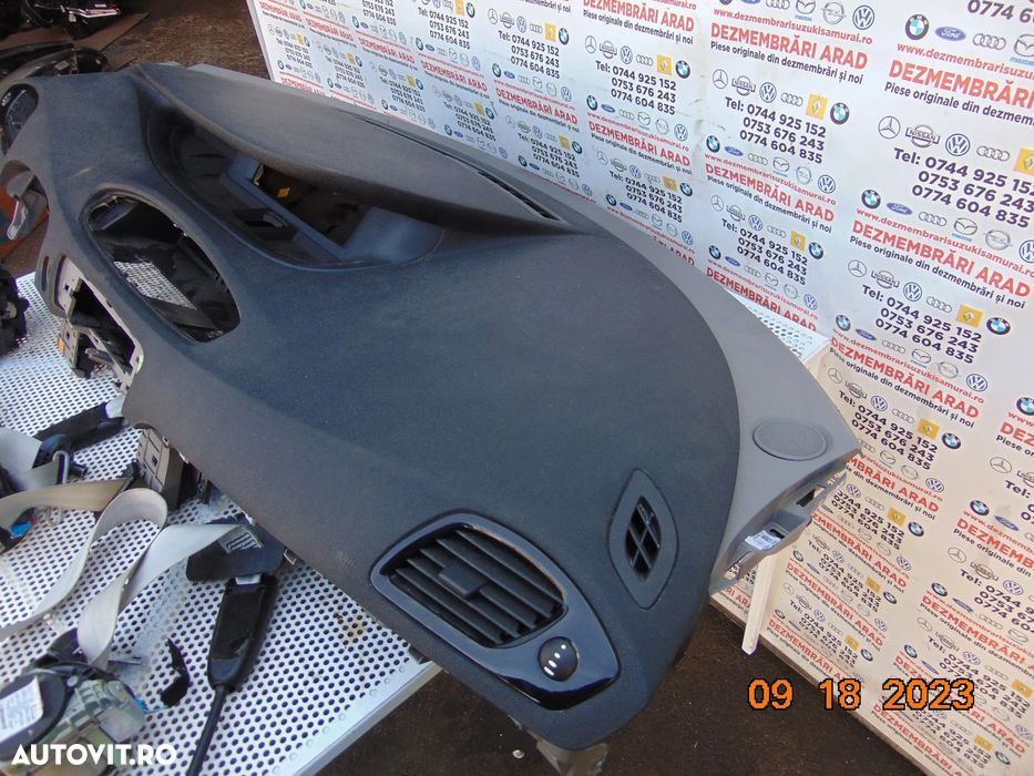 Plansa Bord Renault scenic  an 2009-2016 airbag sofer pasager centuri - 6