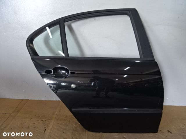 DRZWI PRAWY TYŁ PRAWE TYLNE BMW E46 LIFT SEDAN 01-05 LAK:BLACK SAPPHIRE METALLIC 475/9 NR907 - 2