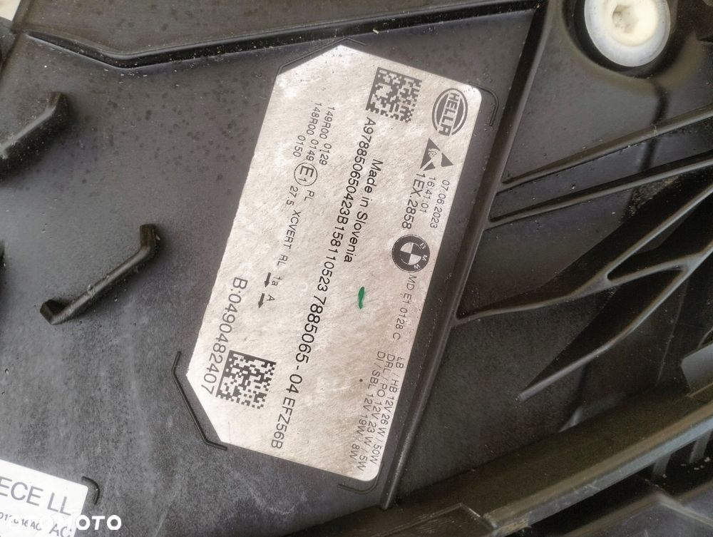 lampa lampy lewa bmw 3 g20 g21 full led lift lci black - 4