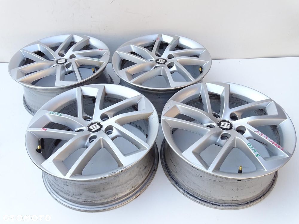 ALUFELGI FELGI 17 5x112 7" ET 49 5F0601025G SEAT LEON III FR GOLF VII A3 8V - 2