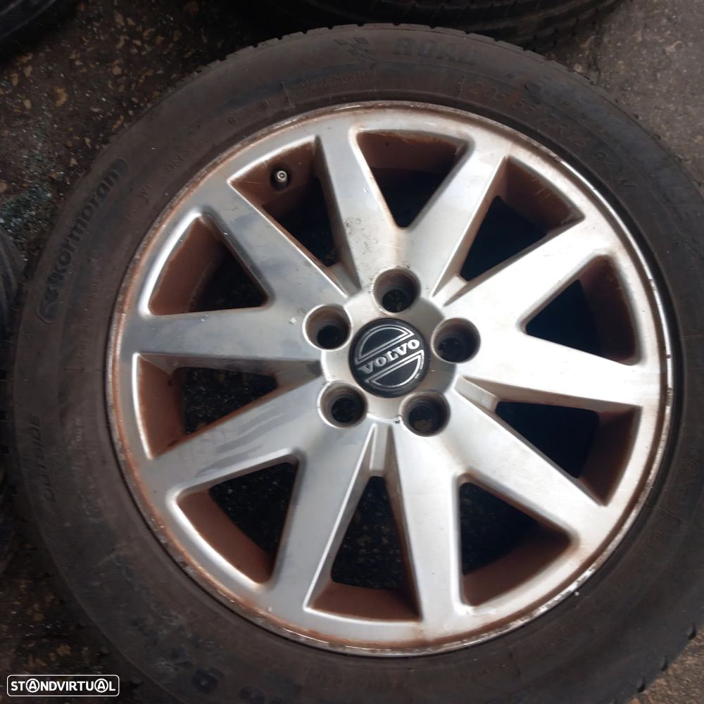 Jantes 16 volvo v50 com pneus 205 55 16 - 2