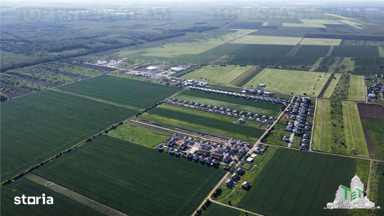 Teren 2.5 ha cu proiect pentru 60 case la 20 minute de Bucuresti - Imagine principală: 4/5