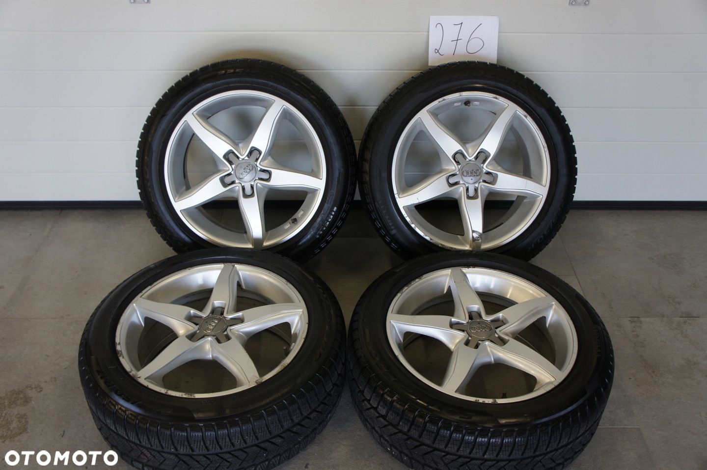 NR 276 Koła Zimowe Alufelgi AUDI A6 C6 225/50/17 Pirelli 7mm - 1