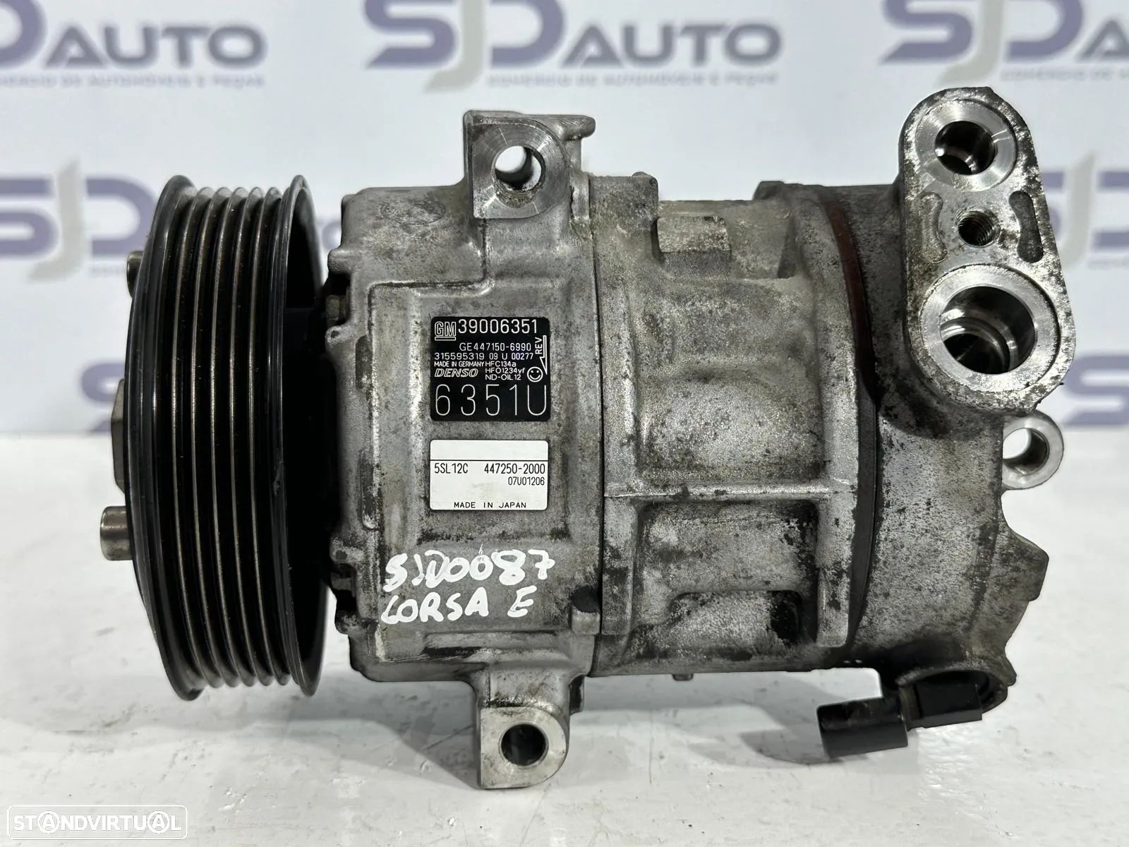 Compressor Ar Condicionado - Opel Corsa E (2017) - 1