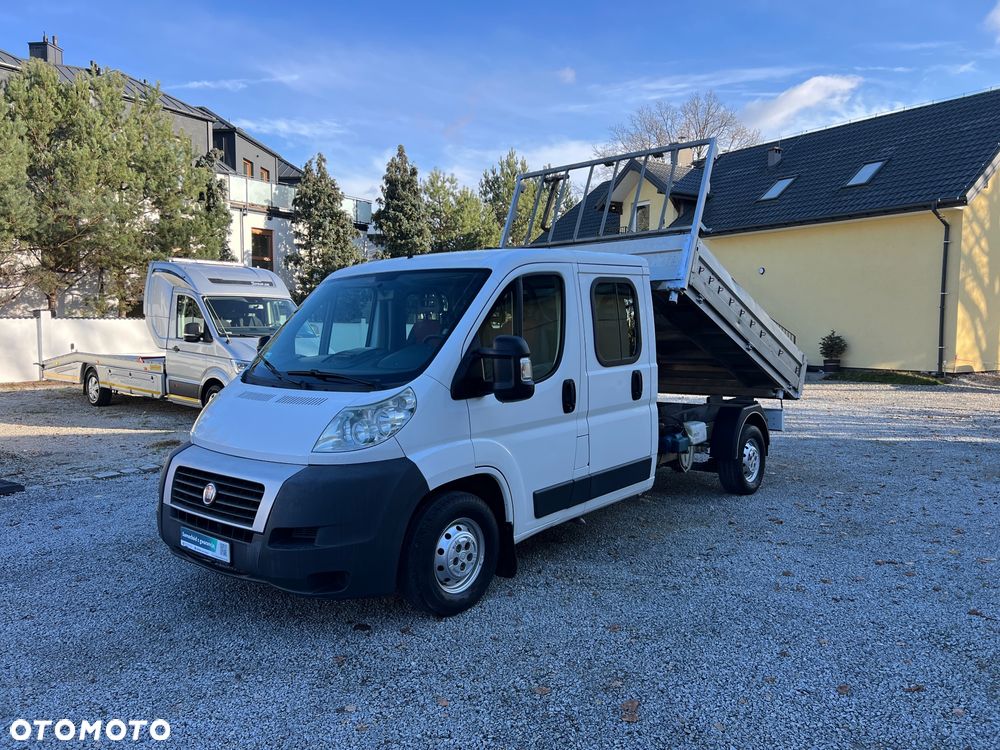 Fiat Ducato WYWROTKA Trójstronna Podwozie Załogowe Brygadówka Skrzynia HAK 2.3 MultiJet 120KM Wywrotka - 1