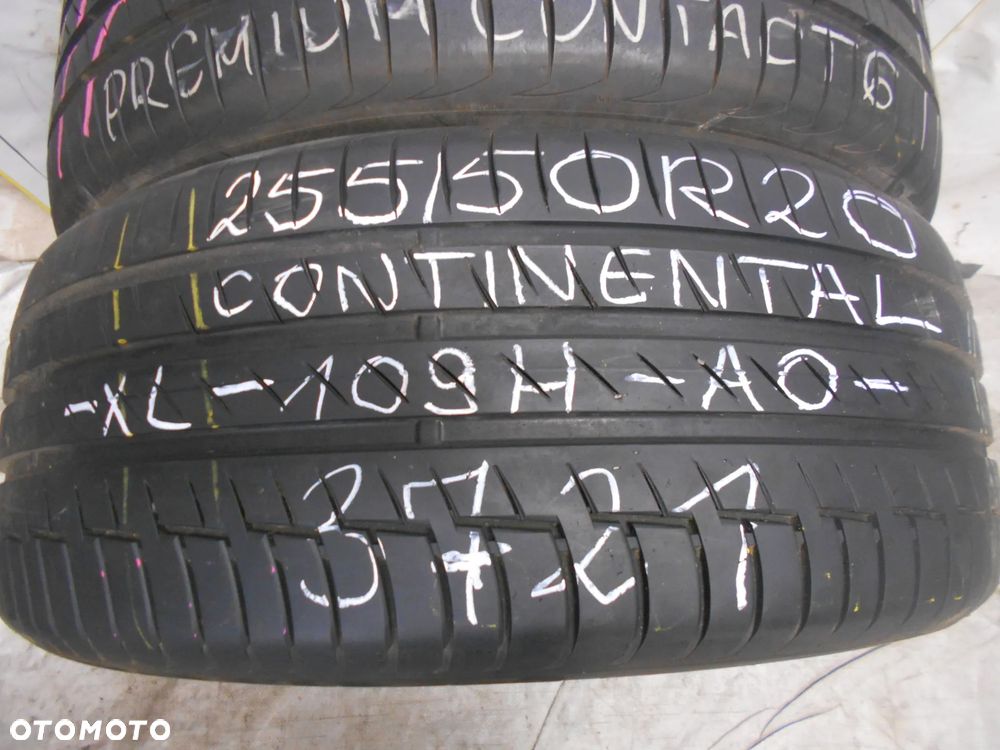 OPONY 255/50R20 CONTINENTAL PREMIUM CONTACT 6 XL AO DOT 3721 7MM - 3