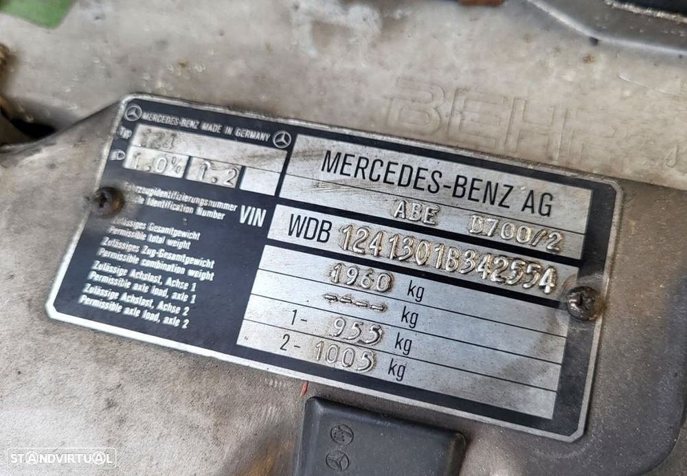 MOTOR COMPLETO MERCEDES-BENZ SEDAN -603912 - 11