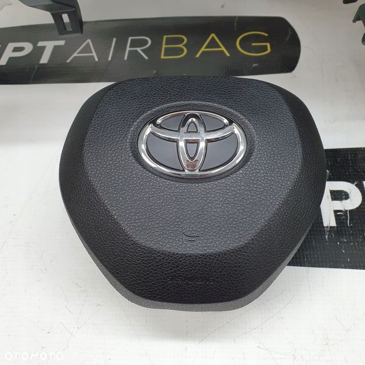 TOYOTA CAMRY DESKA ROZDZIELCZA KONSOLA KOKPIT PULPIT PODUSZKI AIRBAG AIR BAG PASY KIT SET - 6